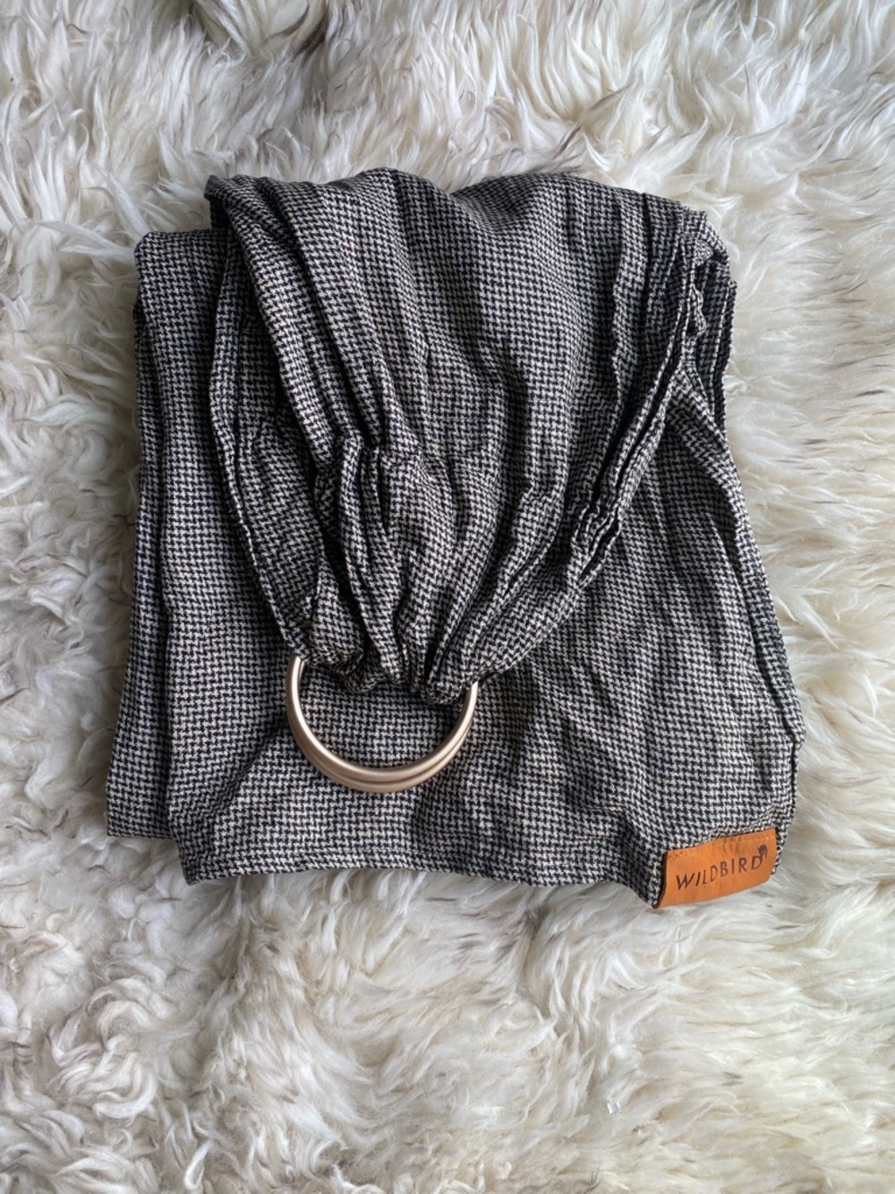 WildBird Houndstooth Ring Sling